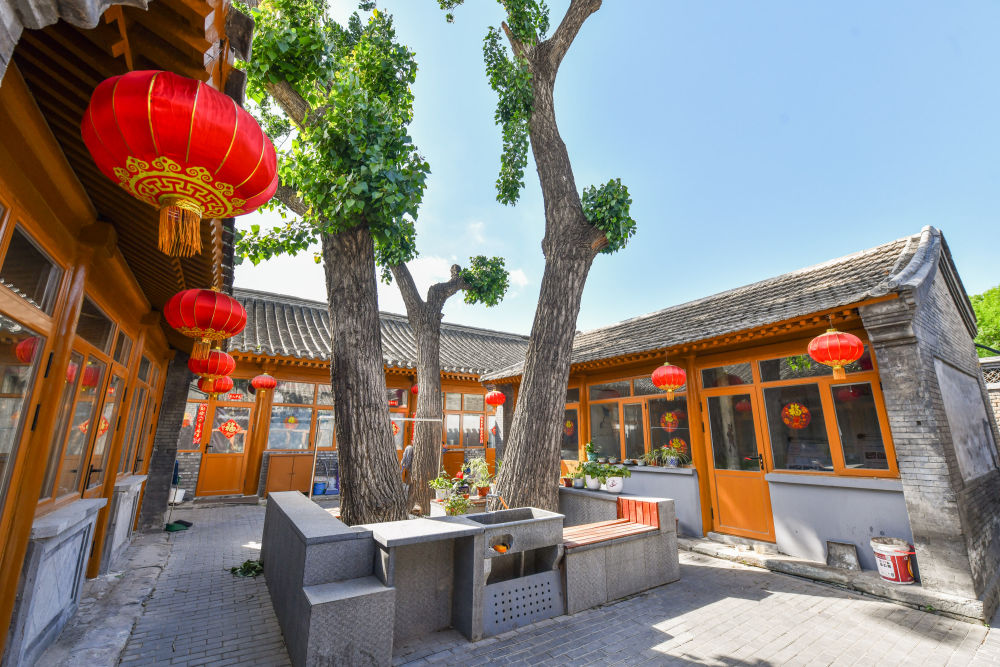 草廠胡同景觀。（受訪者供圖）