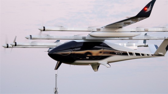 電動垂直起降飛行器M1。受訪者供圖