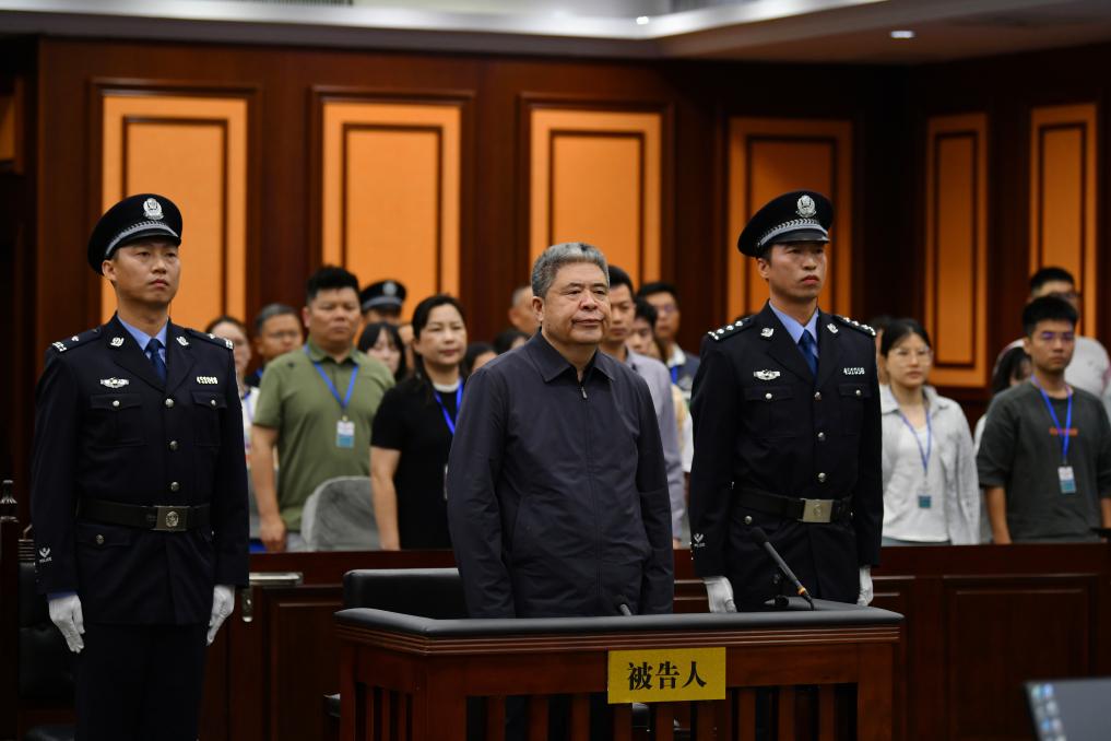 現(xiàn)場(chǎng)圖。（廣西壯族自治區(qū)南寧市中級(jí)人民法院供圖）