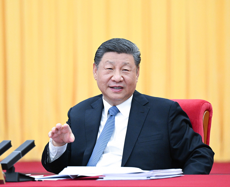 2025年3月6日，習(xí)近平總書記看望參加全國政協(xié)十四屆三次會議的民盟、民進(jìn)、教育界委員，并參加聯(lián)組會。